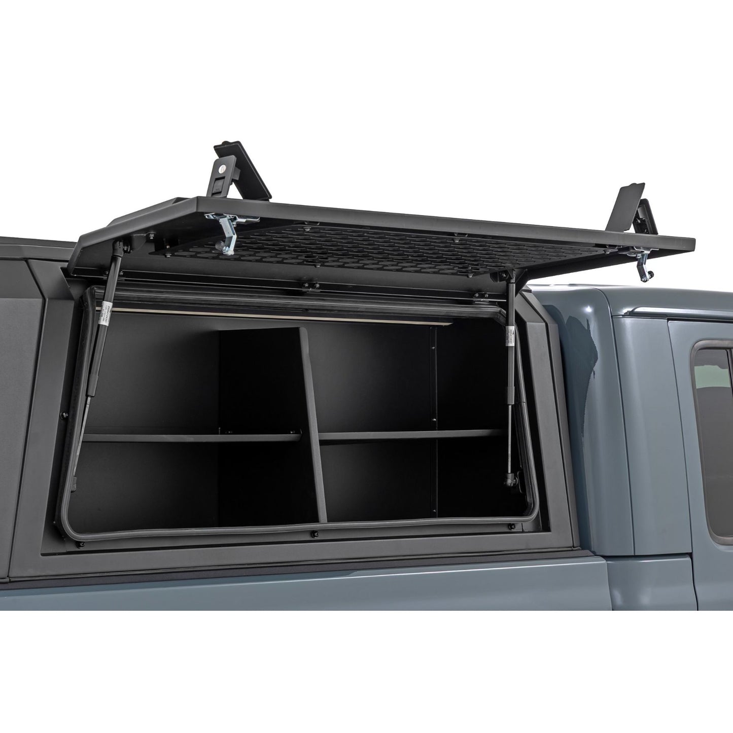 ROUGH COUNTRY | Bed Cap Side Shelf Storage Bin  Passengers Side  Jeep Gladiator JT (20-26) | 734055