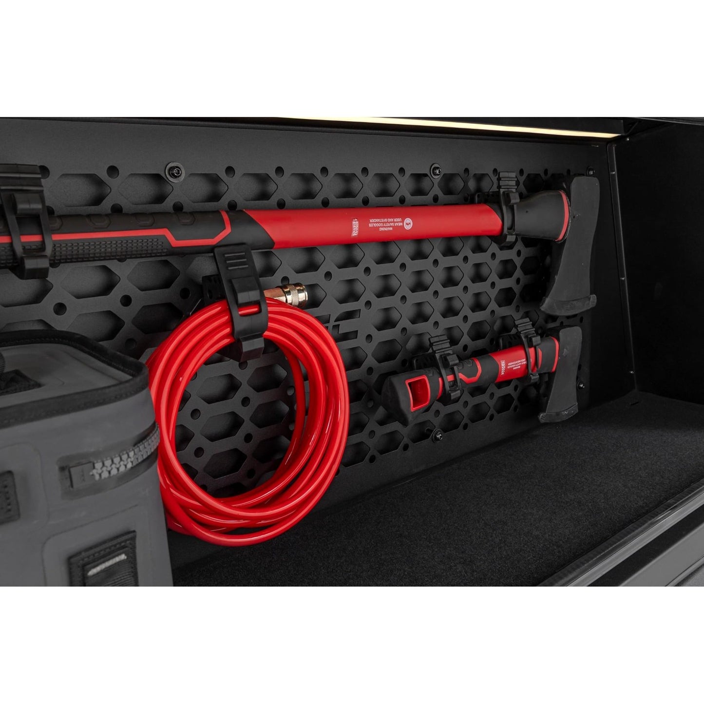 ROUGH COUNTRY | Bed Cap Molle Panel Side Storage Bin  Drivers Side  Jeep Gladiator JT (20-26) | 734054
