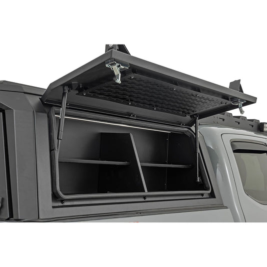 ROUGH COUNTRY | Bed Cap Side Shelf Storage Bin  Passengers Side  Toyota Tacoma (16-23) | 734065