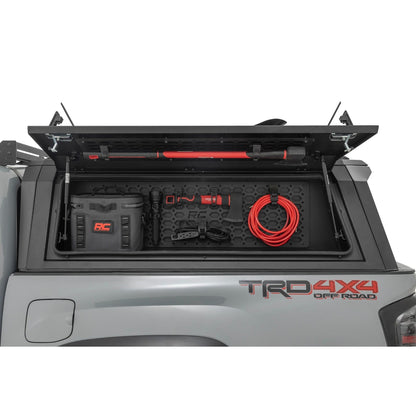 ROUGH COUNTRY | Bed Cap Molle Panel Side Storage Bin  Drivers Side  Toyota Tacoma (16-23) | 734064