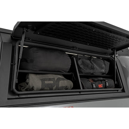 ROUGH COUNTRY | Bed Cap Side Shelf Storage Bin  Passengers Side  Toyota Tacoma (16-23) | 734065