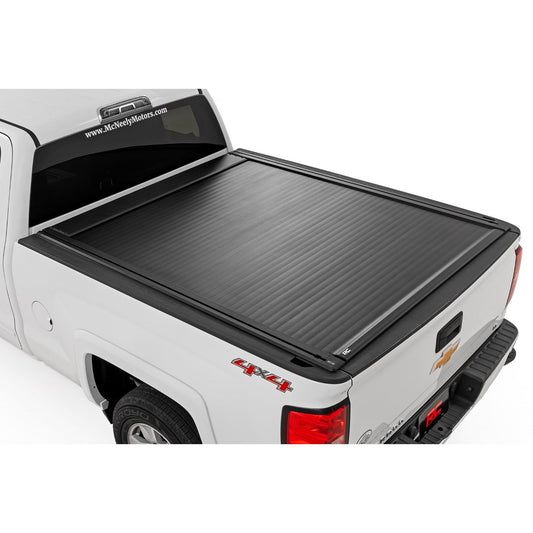 ROUGH COUNTRY | Powered Bed Cover  6'7" Bed  Chevy/GMC 1500/2500HD/3500HD (14-19 & Classic) | 51129651