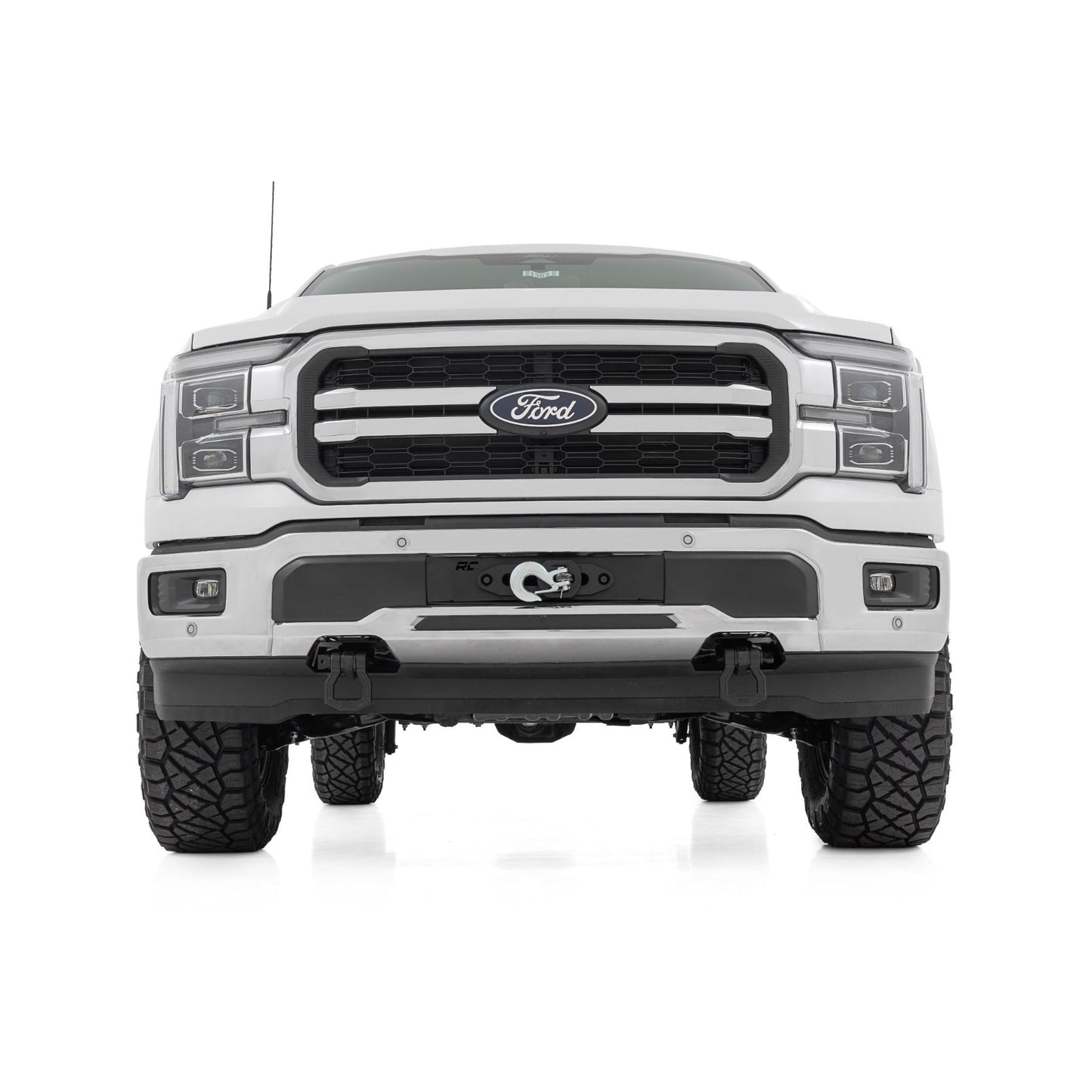 ROUGH COUNTRY | Hidden Winch Mount  V8 Only  Ford F-150 4WD (2021-2026) | 51162
