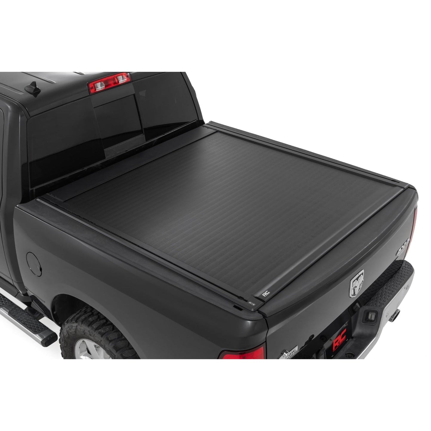 ROUGH COUNTRY | Powered Retractable Bed Cover  5'7" Bed  Ram 1500 2WD/4WD (2009-2018 & Classic) | 51309550