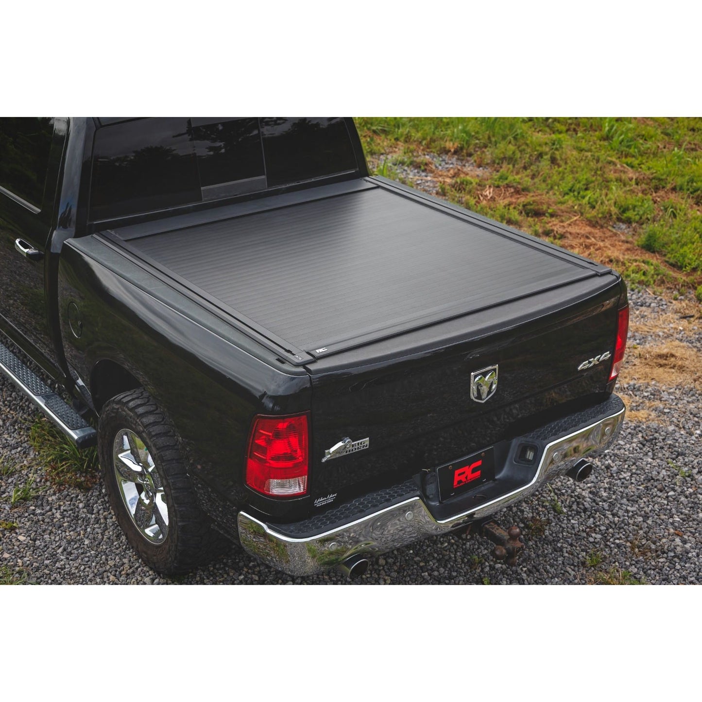 ROUGH COUNTRY | Powered Retractable Bed Cover  5'7" Bed  Ram 1500 2WD/4WD (2009-2018 & Classic) | 51309550