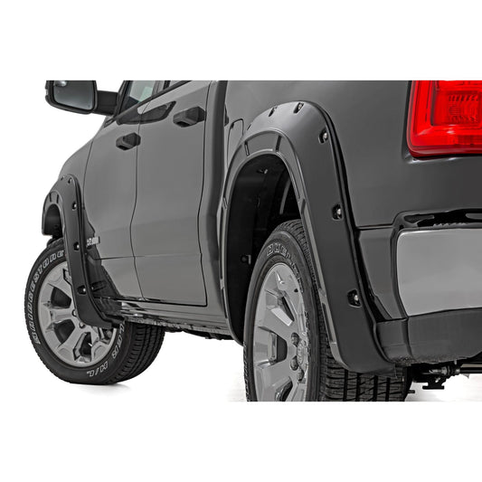 ROUGH COUNTRY | Defender Fender Flares  PB8 Midnight Blue  Ram 1500 2WD/4WD (2025-2026) | A-D319205-PB8