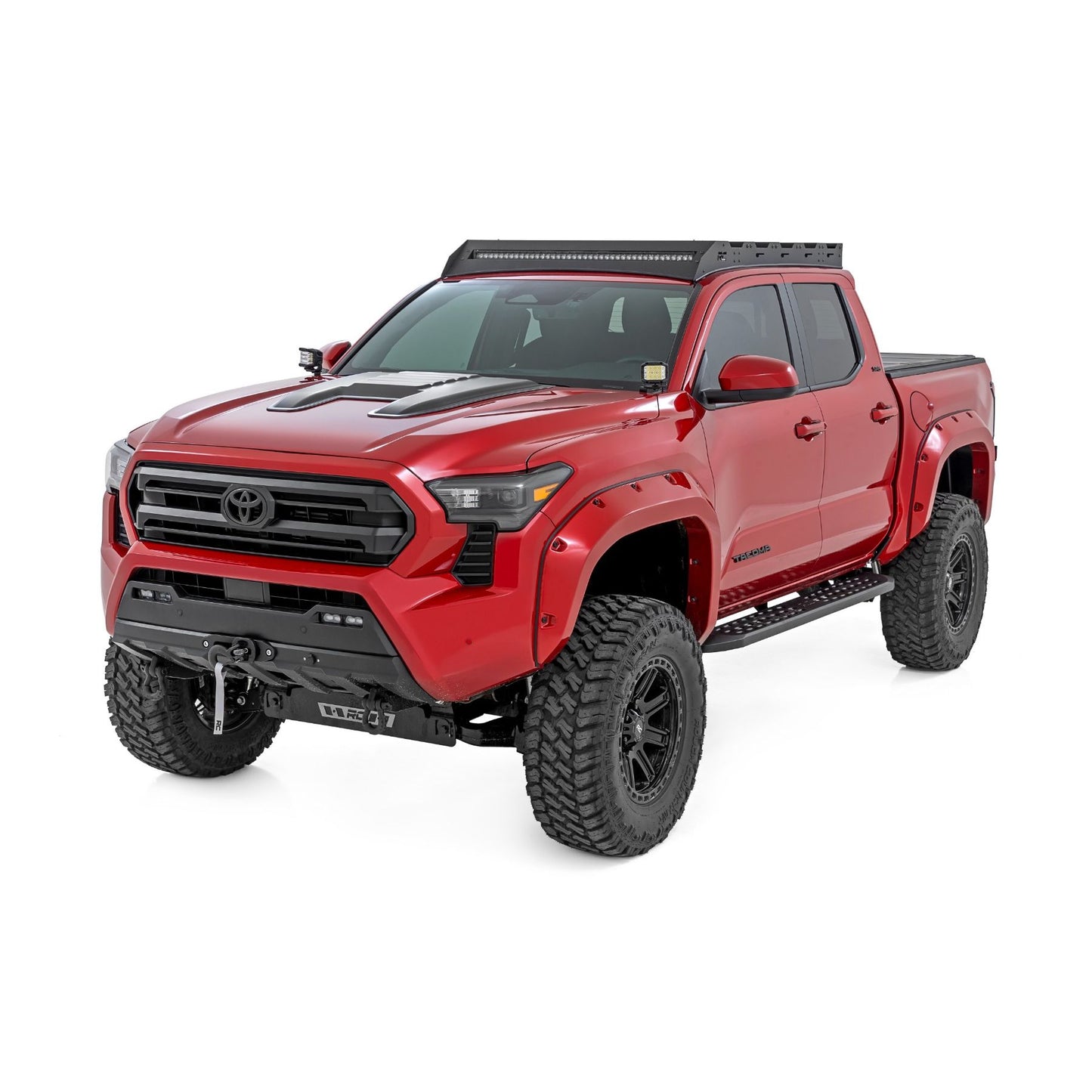 ROUGH COUNTRY Hood Scoop | 040 Ice Cap | Toyota 4Runner (2025)/Tacoma (24-25)  | HS80010-040
