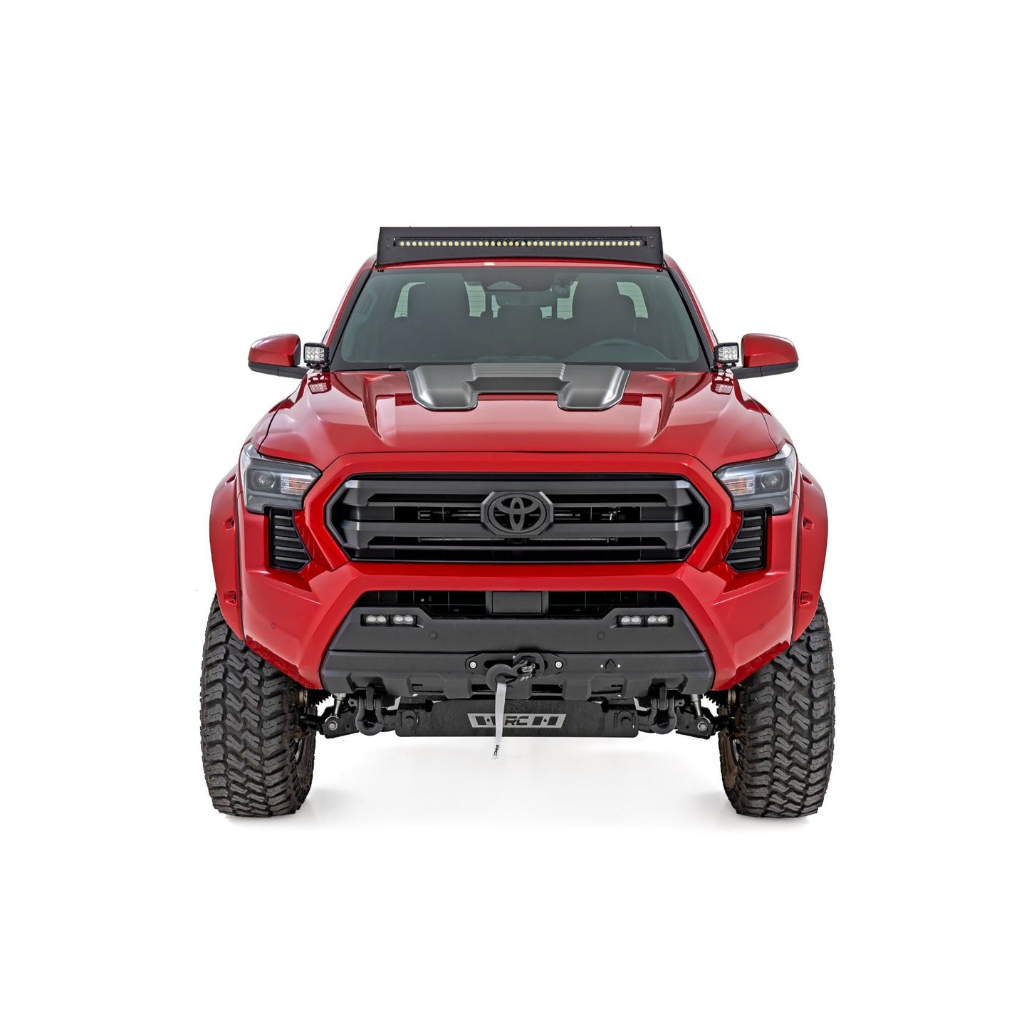 ROUGH COUNTRY Hood Scoop | 4W5 Solar Octane | Toyota 4Runner (2025)/Tacoma (24-25)  | HS80010-4W5