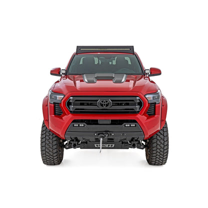 ROUGH COUNTRY Hood Scoop | 1J9 Celestial Silver Metallic | Toyota 4Runner (2025)/Tacoma (24-25)  | HS80010-1J9