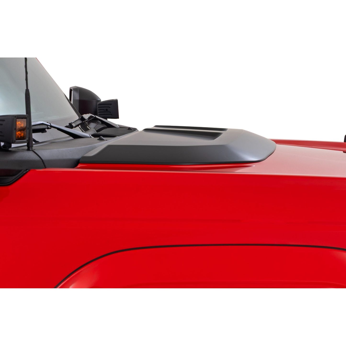 ROUGH COUNTRY Hood Scoop | M7 Carbonized Gray | Ford Bronco 4WD (2021-2025) | HS30020-M7