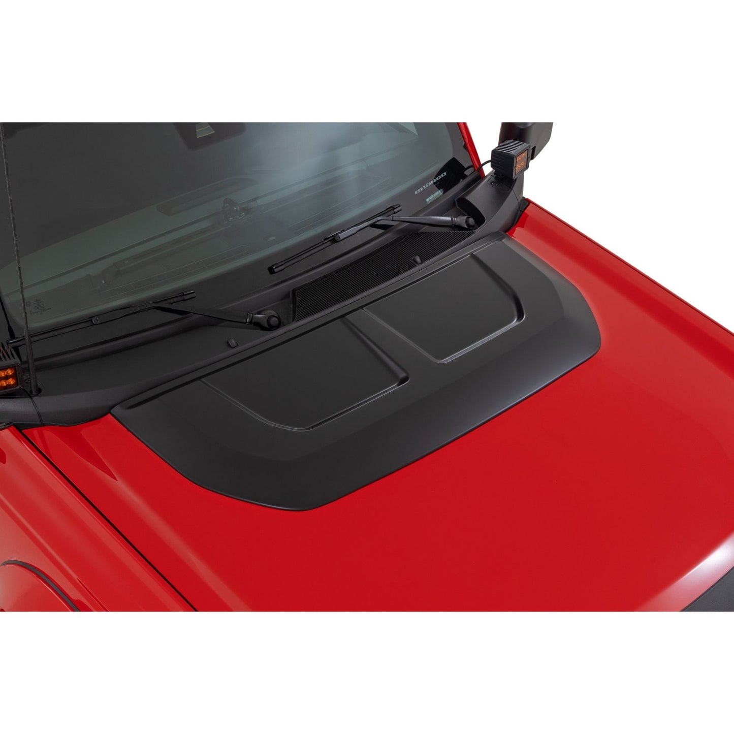 ROUGH COUNTRY Hood Scoop | G4 Azure Gray | Ford Bronco 4WD (2021-2025) | HS30020-G4