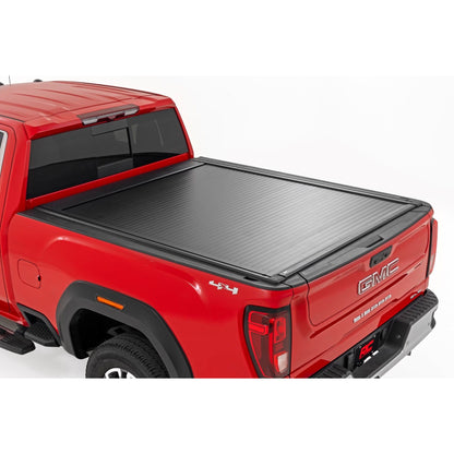 ROUGH COUNTRY | Powered Retractable Bed Cover  6'9" Bed  Chevy/GMC 2500HD/3500HD (20-26) | 51210690