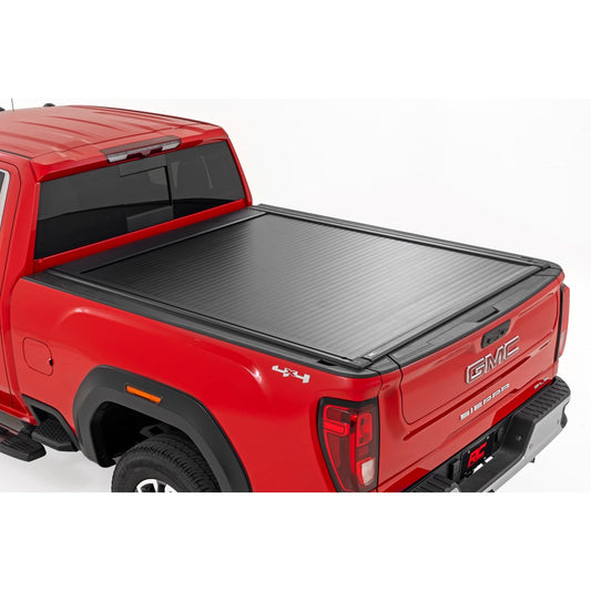 ROUGH COUNTRY | Powered Retractable Bed Cover  6'9" Bed  Chevy/GMC 2500HD/3500HD (20-26) | 51210690