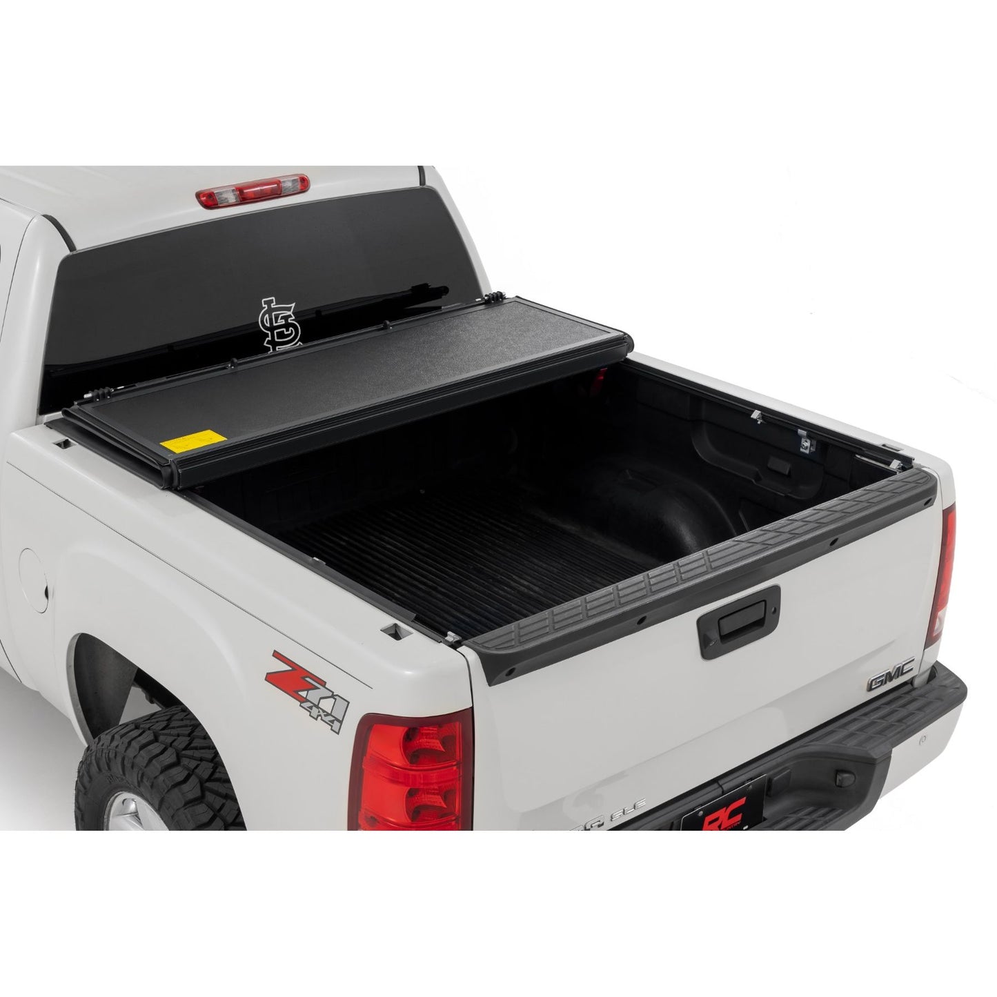ROUGH COUNTRY | Hard Low Profile Bed Cover  5'9" Bed  No Rail Caps  Chevy/GMC 1500 (07-13) | 47113550B