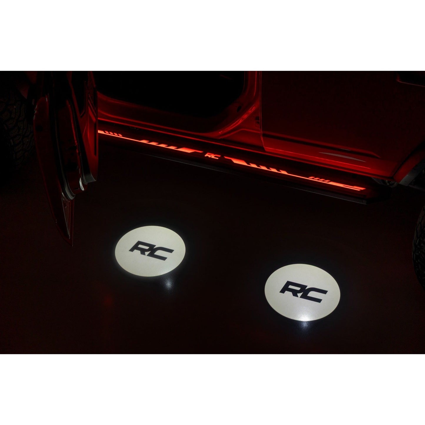 ROUGH COUNTRY Multi-Color LED Running Boards | CrewMax | Toyota Tundra 2WD/4WD (2022-2025) | 55006