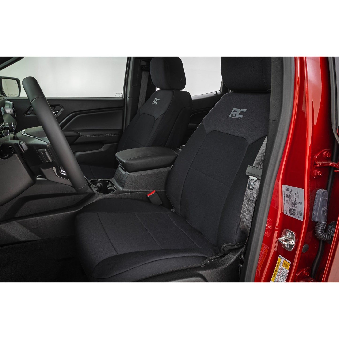 ROUGH COUNTRY Seat Covers | Front Bucket  | Rear Bench | Chevy/GMC Canyon/Colorado (23-25) | 91069
