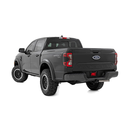 ROUGH COUNTRY Fender Flares | Sport | G1 Absolute Black | Ford Ranger 2WD/4WD (2024-2025) | S-F12401-G1