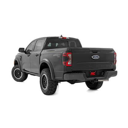 ROUGH COUNTRY Fender Flares | Sport | JS Iconic Siver | Ford Ranger 2WD/4WD (2024-2025) | S-F12401-JS