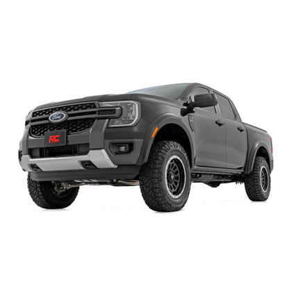 ROUGH COUNTRY Fender Flares | Sport | M7 Carbonized Gray | Ford Ranger 2WD/4WD (2024-2025) | S-F12401-M7