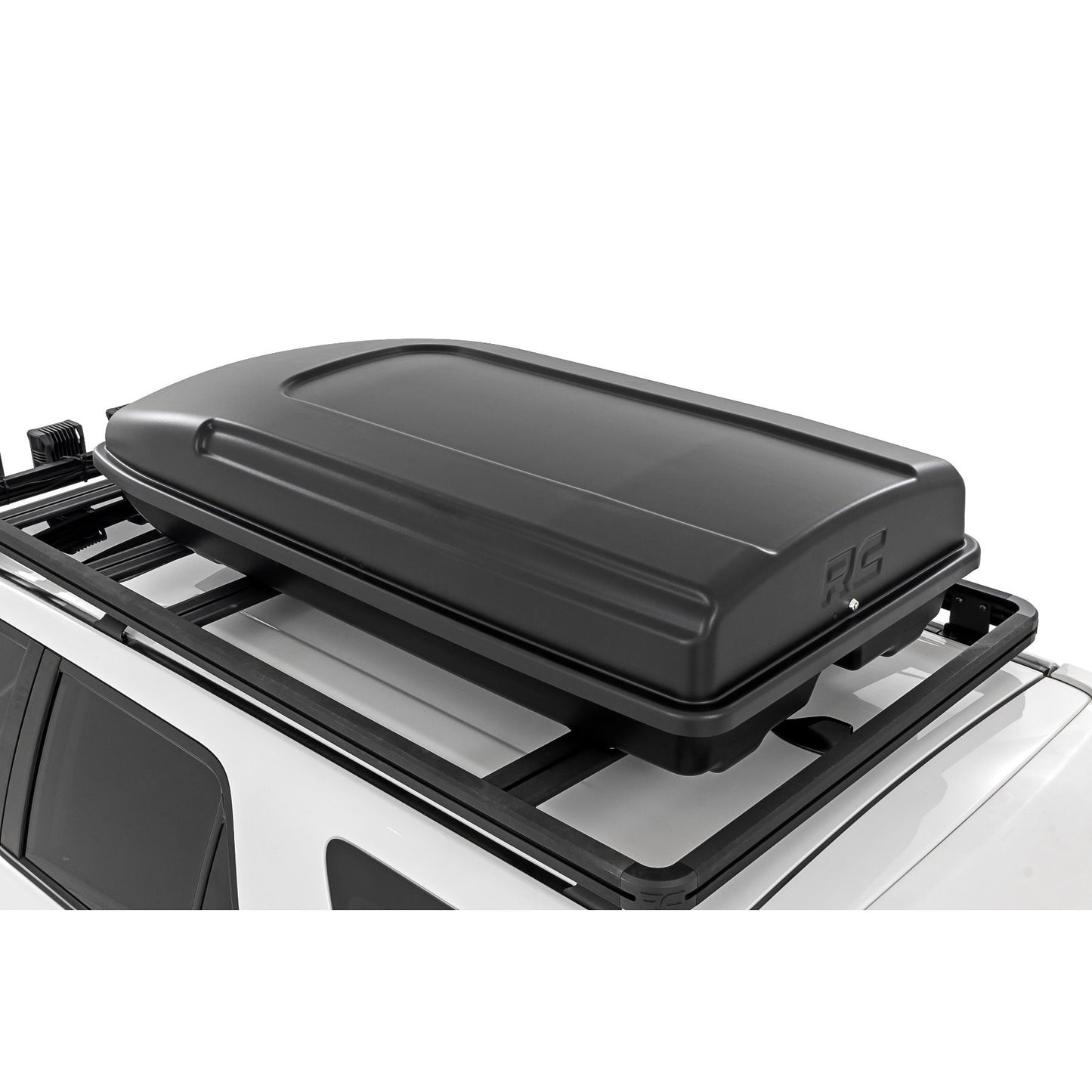 ROUGH COUNTRY | Rooftop Cargo Box  Hard Shell  Strut Assisted  14.5 Cu. Ft. Storage | 99088