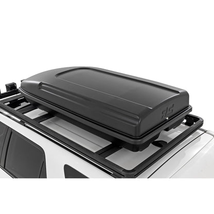 ROUGH COUNTRY | Rooftop Cargo Box  Hard Shell  Strut Assisted  14.5 Cu. Ft. Storage | 99088