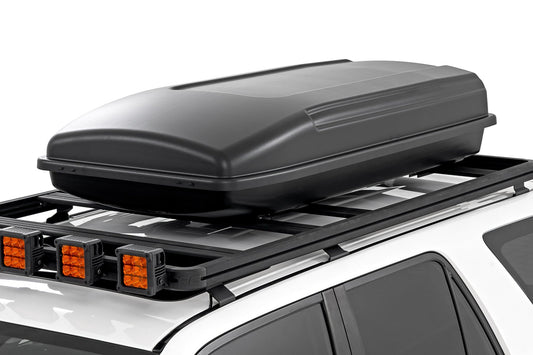 ROUGH COUNTRY | Rooftop Cargo Box  Hard Shell  Strut Assisted  14.5 Cu. Ft. Storage | 99088