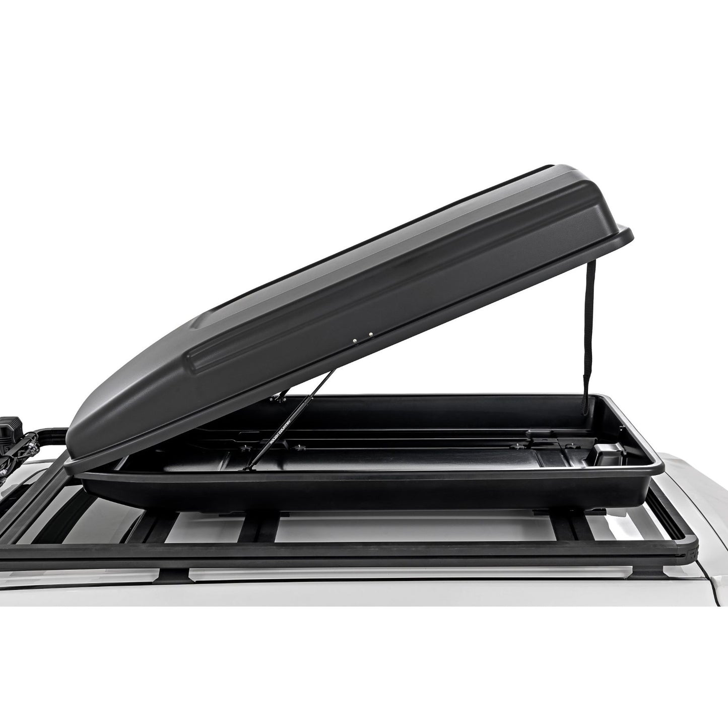 ROUGH COUNTRY | Rooftop Cargo Box  Hard Shell  Strut Assisted  14.5 Cu. Ft. Storage | 99088