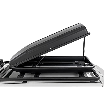 ROUGH COUNTRY | Rooftop Cargo Box  Hard Shell  Strut Assisted  14.5 Cu. Ft. Storage | 99088