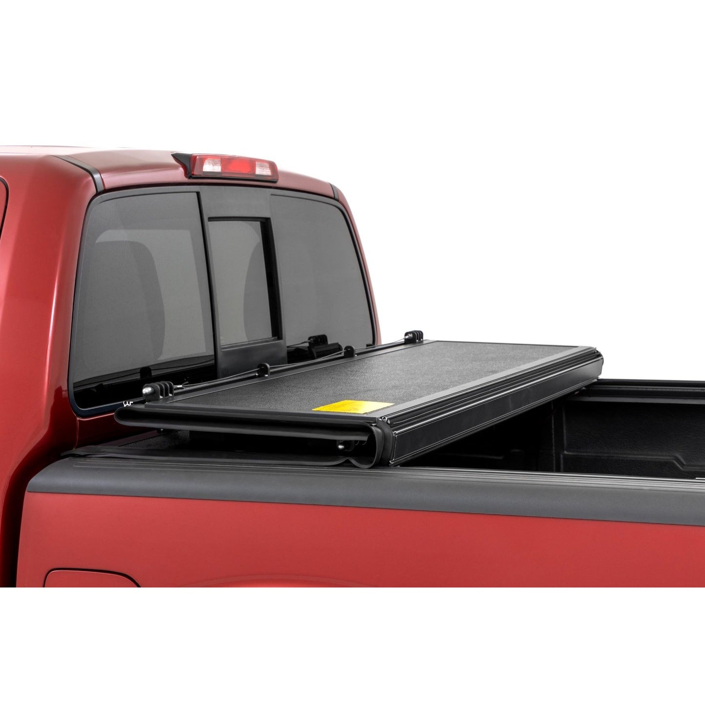 ROUGH COUNTRY Hard Low Profile Bed Cover | 5' Bed | Cargo Mgmt | Nissan Frontier (05-21) | 47520501B