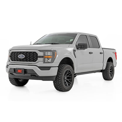 ROUGH COUNTRY | Power Running Boards  HT-Series  Crew Cab  Ford F-150/Lightning/F-250/F-350/Raptor (15-26) | ESR71520