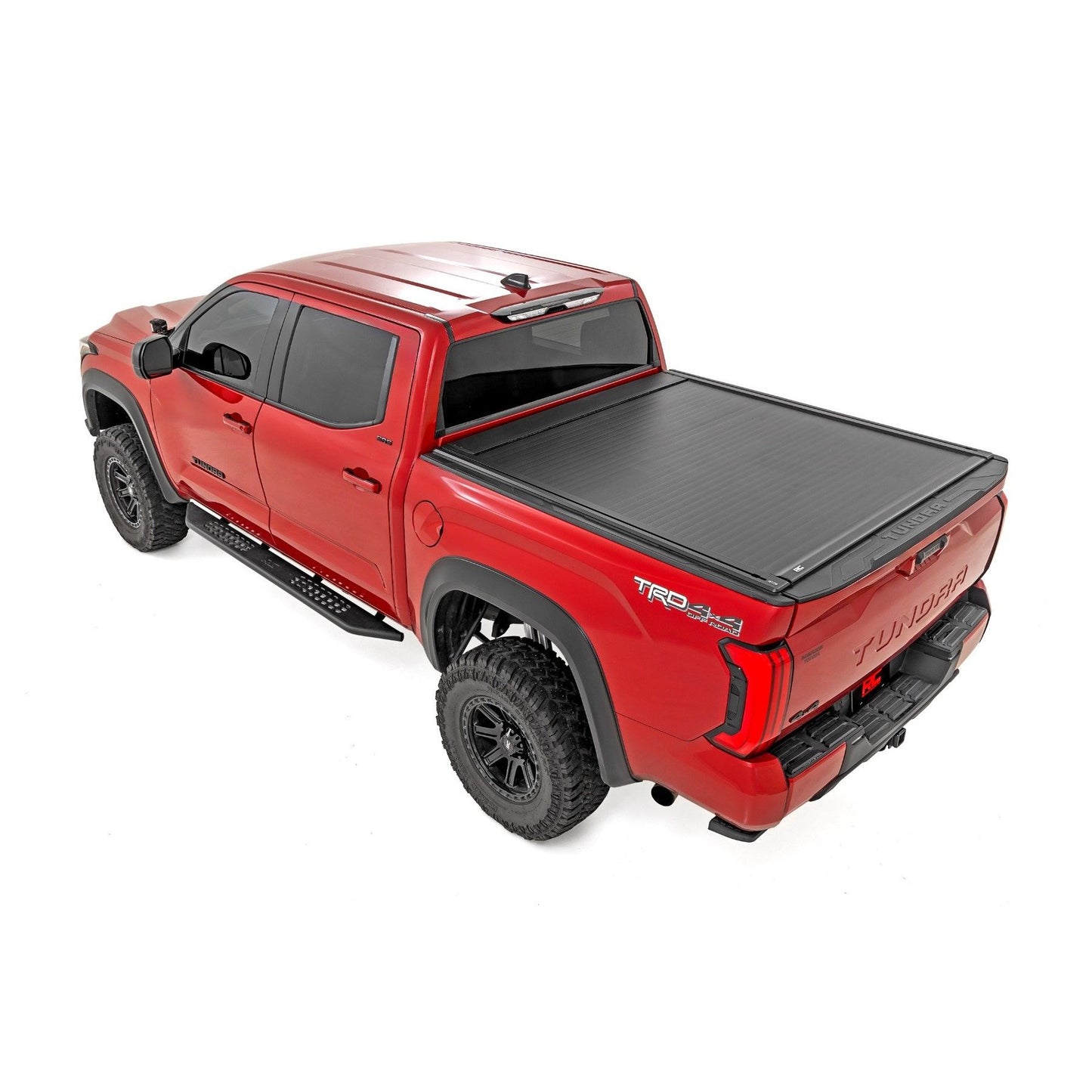 ROUGH COUNTRY Powered Retractable Bed Cover | 5'7" Bed | Toyota Tundra 2WD/4WD (2022-2025) | 51514551