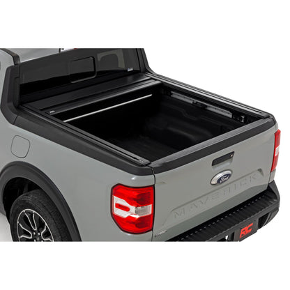 ROUGH COUNTRY | Powered Retractable Bed Cover  4'6" Bed  Ford Maverick 2WD/4WD (2022-2026) | 51504600