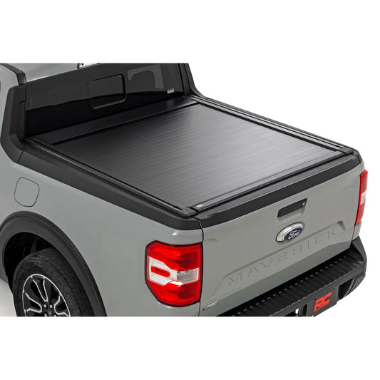 ROUGH COUNTRY | Powered Retractable Bed Cover  4'6" Bed  Ford Maverick 2WD/4WD (2022-2026) | 51504600