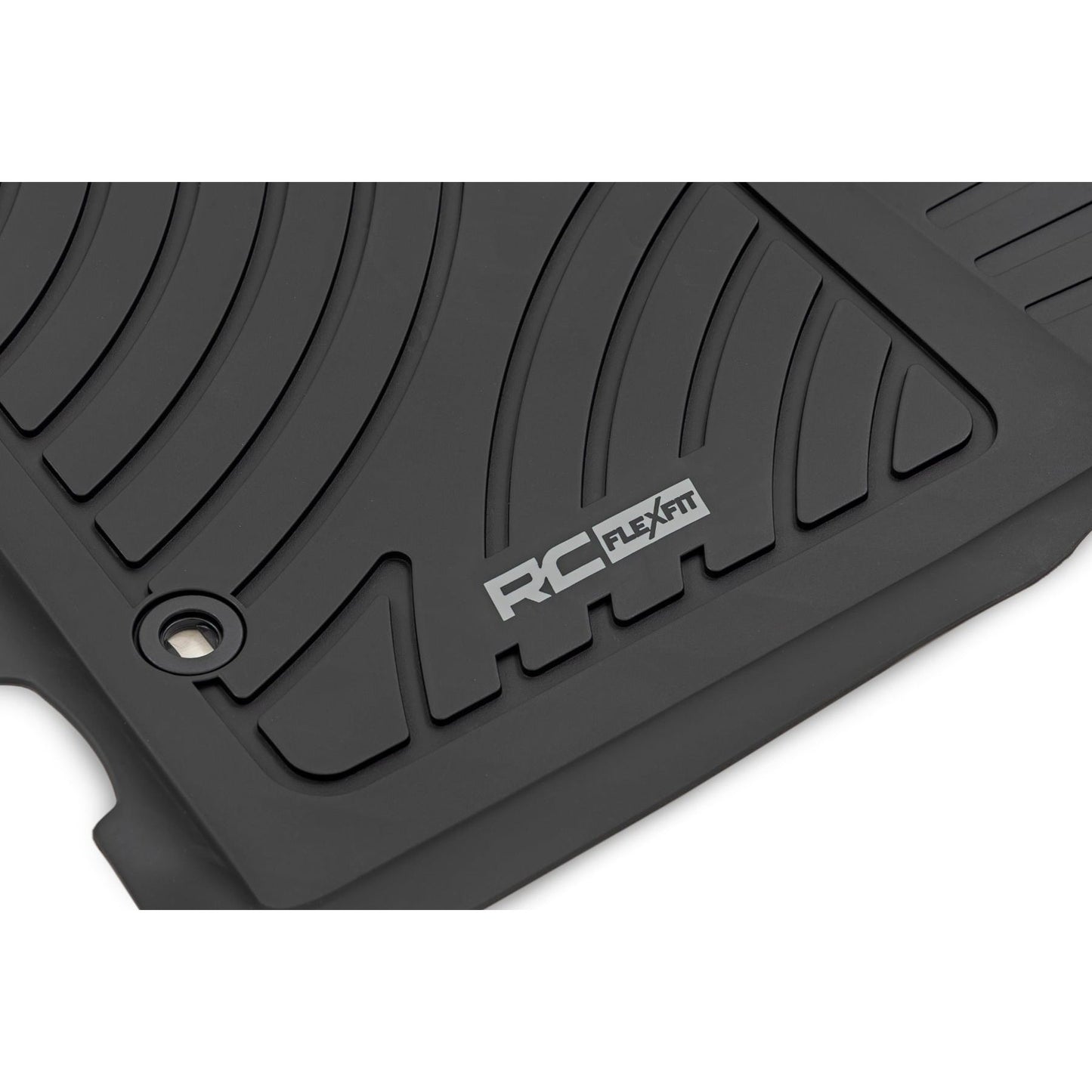 ROUGH COUNTRY | Flex-Fit Floor Mats  Front and Rear  Toyota Tacoma 2WD/4WD (2012-2015) | FF-71213
