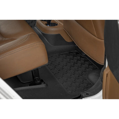 ROUGH COUNTRY Floor Mats | FR & RR | 4 Door | Jeep Wrangler Unlimited 4WD (2014-2018) | FF-61412