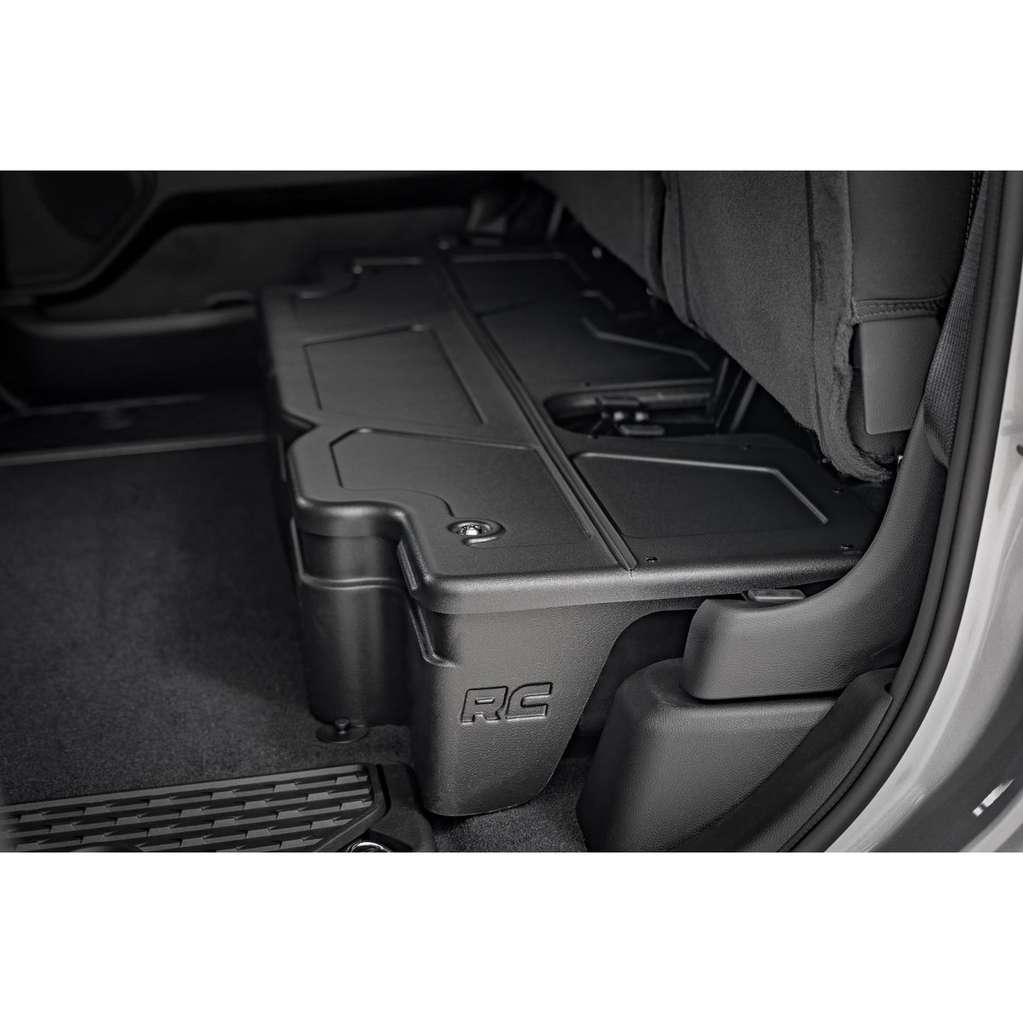 ROUGH COUNTRY | Under Seat Storage with Locking Lid  Crew Cab  Ram 1500 2WD/4WD (2019-2026) | RC0995