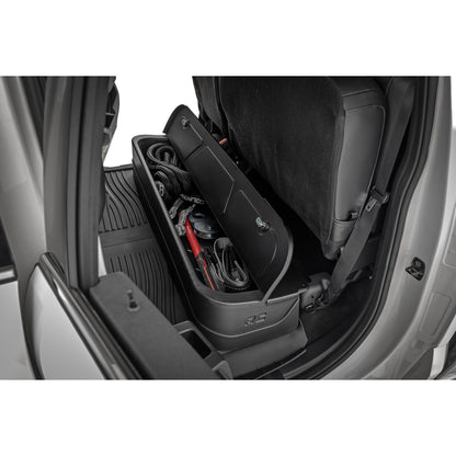 ROUGH COUNTRY | Under Seat Storage with Locking Lid  Ford F-150/F-250/F-350/Raptor  (15-26) | RC0996