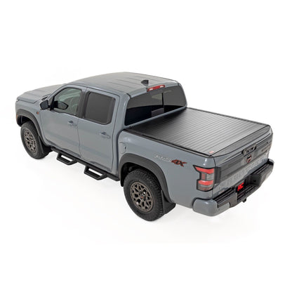 ROUGH COUNTRY | Hard Roll Up Bed Cover  5' Bed  Nissan Frontier 2WD/4WD (2022-2026) | 50215522