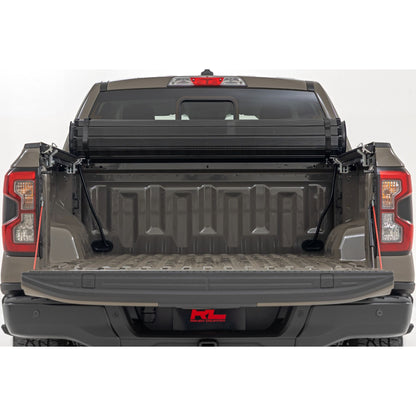 ROUGH COUNTRY | Hard Roll Up Bed Cover  5' Bed  Ford Ranger 2WD/4WD (2024-2025) | 50210520