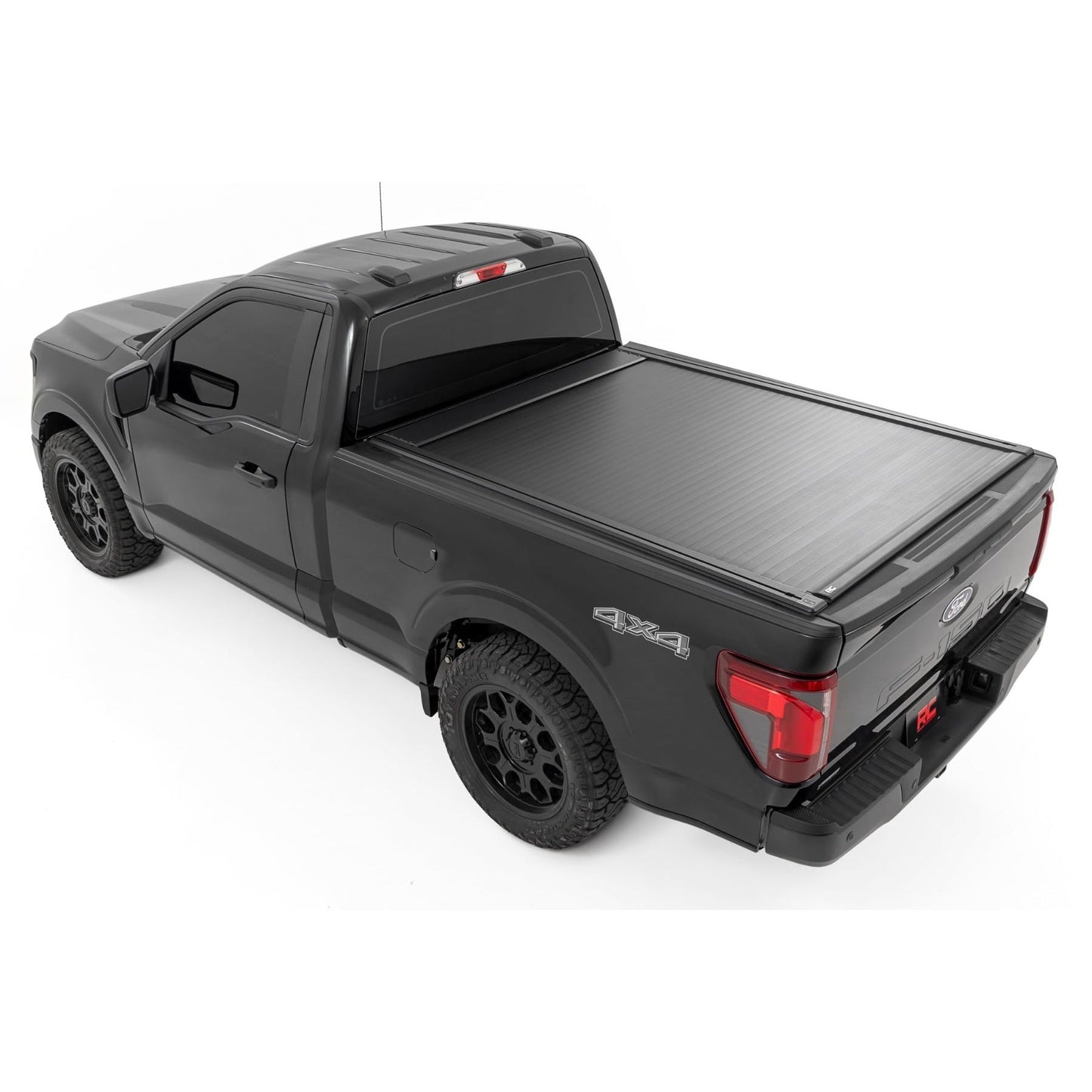 ROUGH COUNTRY | Powered Retractable Bed Cover  6'7" Bed  Ford F-150 (15-26)/F-150 Lightning (22-26) | 51505650