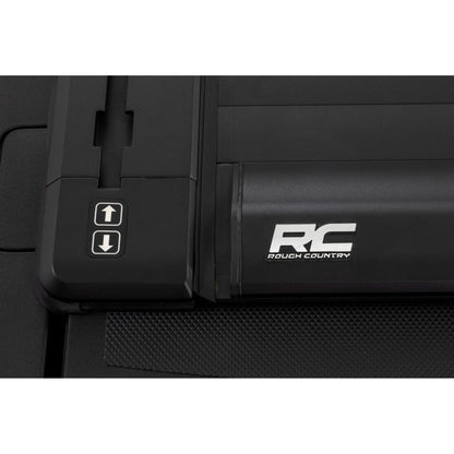 ROUGH COUNTRY | Powered Retractable Bed Cover  6'7" Bed  Ford F-150 (15-26)/F-150 Lightning (22-26) | 51505650