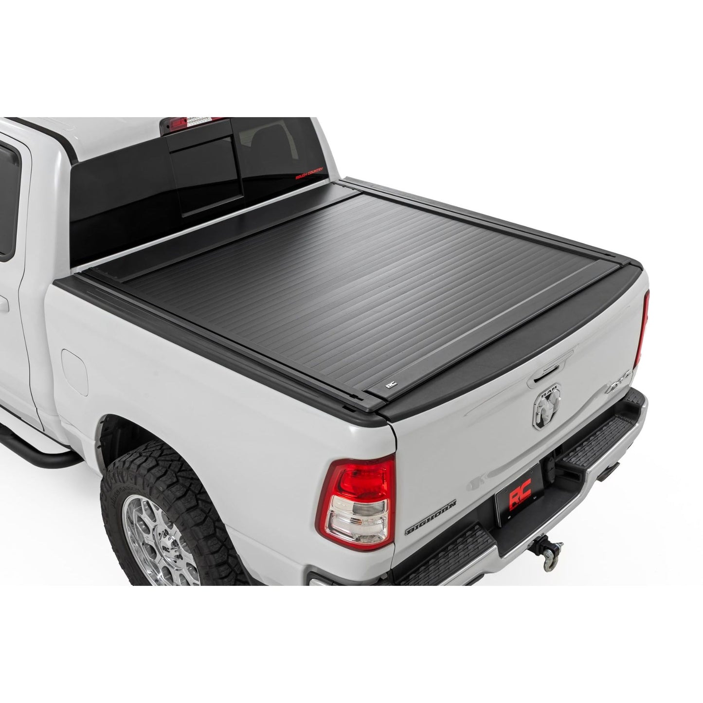 ROUGH COUNTRY | Manual Retractable Bed Cover  5'7" Bed  Ram 1500 (19-26)/1500 TRX (21-24) | 53307550
