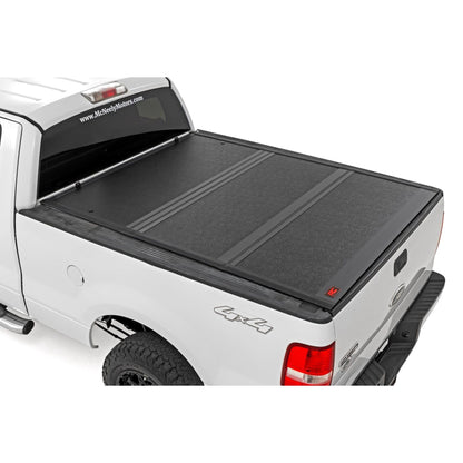 ROUGH COUNTRY Hard Low Profile Bed Cover | 6'7" Bed | Ford F-150 2WD/4WD (2004-2014) | 47214650B