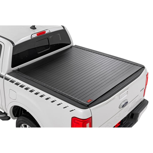 ROUGH COUNTRY | Hard Roll Up Bed Cover  5' Bed  Ford Ranger 2WD/4WD (2019-2023) | 50219500