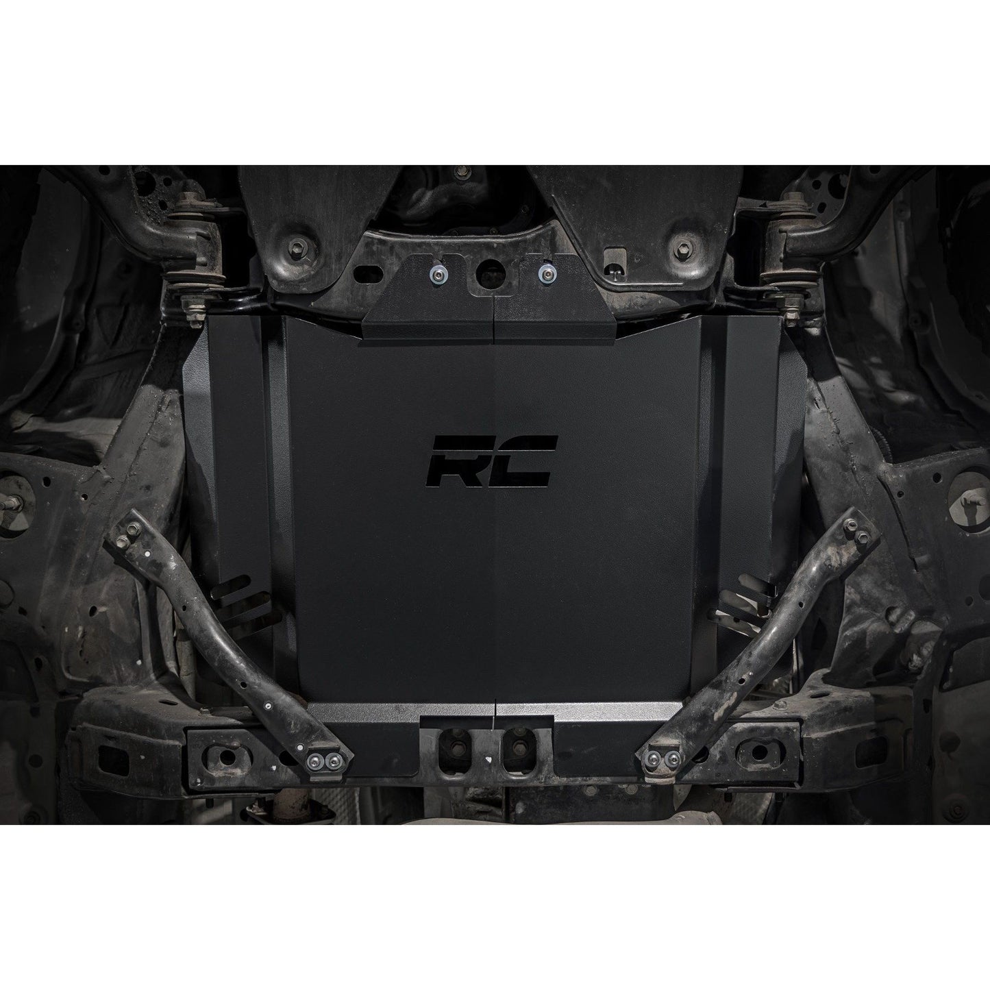 ROUGH COUNTRY Catalytic Converter Shield | Toyota Tacoma 4WD (2016-2023) | 75009