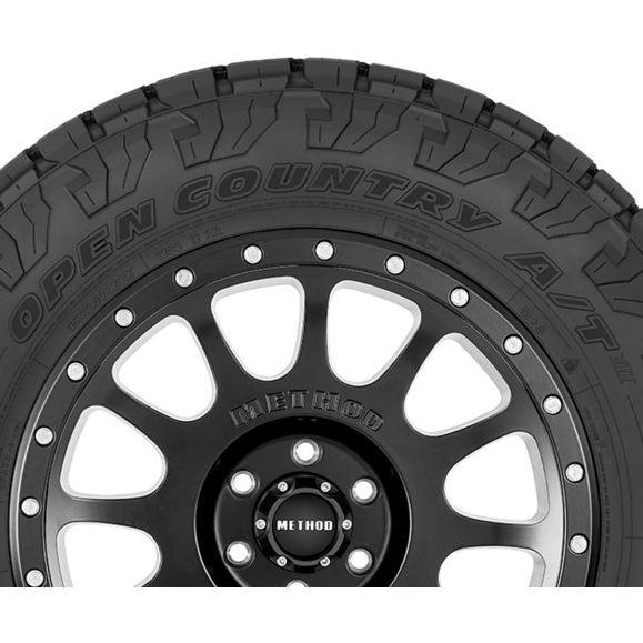 Toyo Open Country A/T III all-terrain tire tread pattern for off-road and all-weather traction