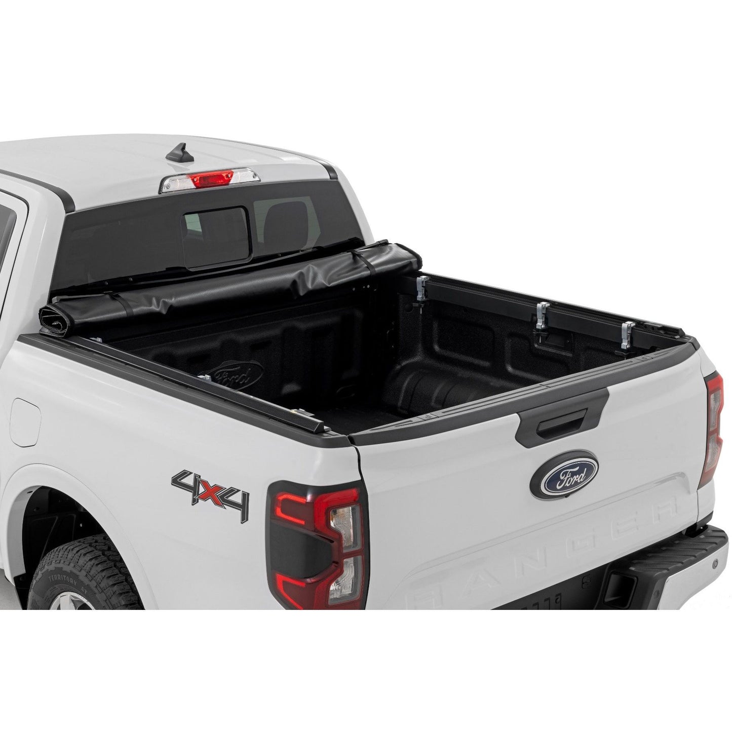 ROUGH COUNTRY Soft Roll Up Bed Cover | 5' Bed | Ford Ranger 2WD/4WD (2024-2025) | 42219550