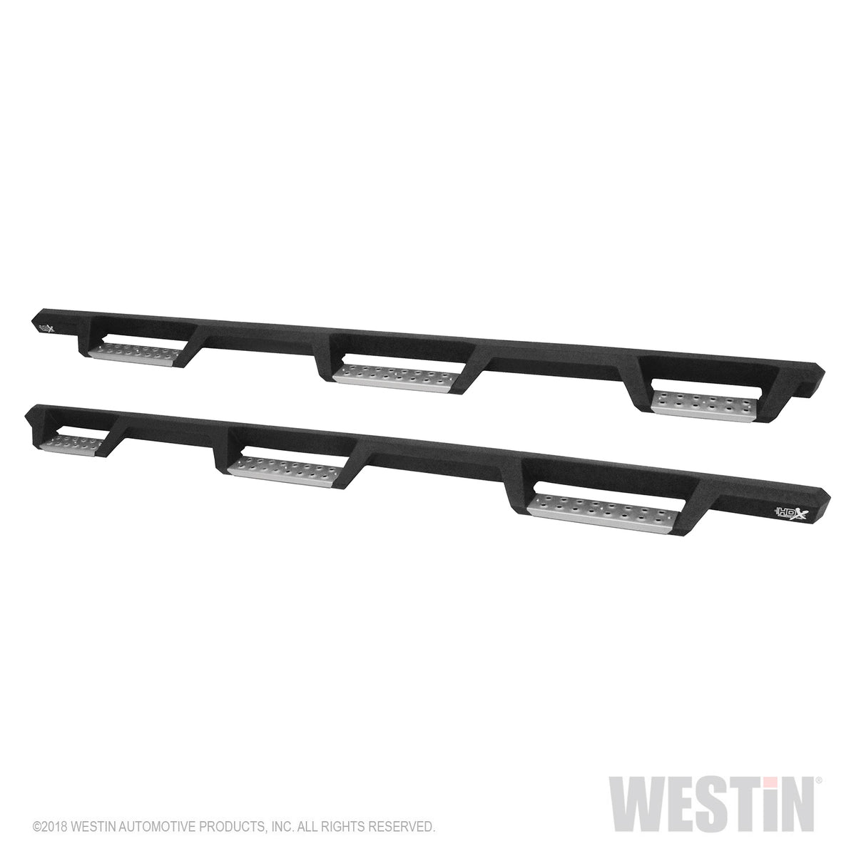 Westin HDX Stainless Drop Wheel-to-Wheel Nerf Steps 2009-2018 Ram 1500 Crew Cab 6.5' Bed