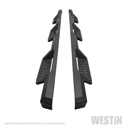 Westin HDX Drop Wheel-to-Wheel Nerf Steps Chevy/GMC Silverado/Sierra 2500/3500 Crew Cab (8' Bed)