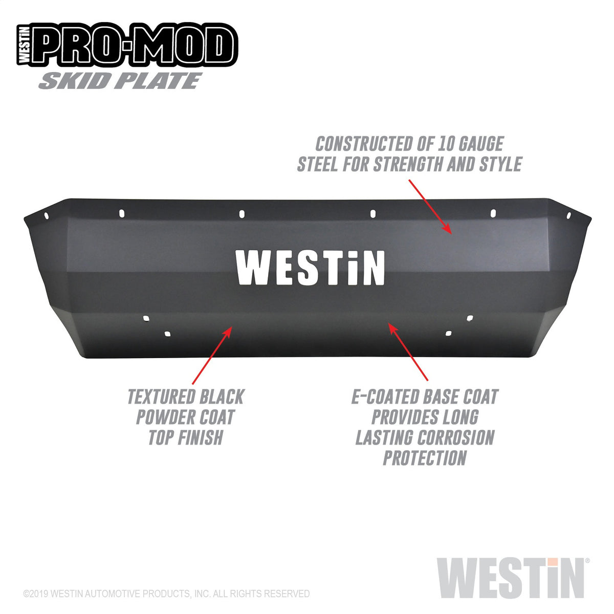 Westin Pro-Mod Skid Plate 2017-2022 Ford F-250/350